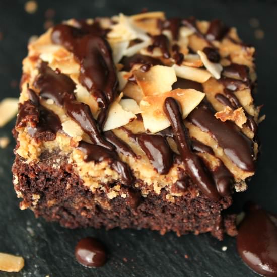Samoa Brownies