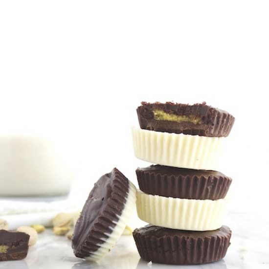 Chocolate Pistachio Cups