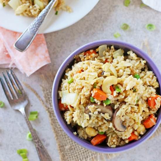 Vegetable fried rice