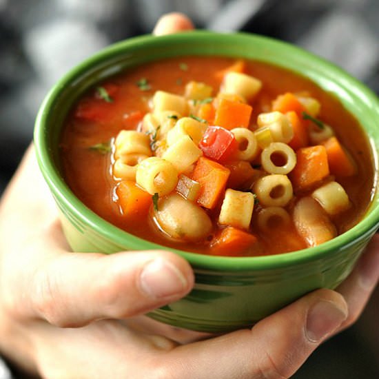 Winter Veggie Minestrone