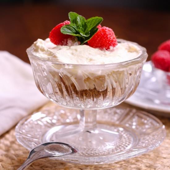 No Bake Cheesecake For One