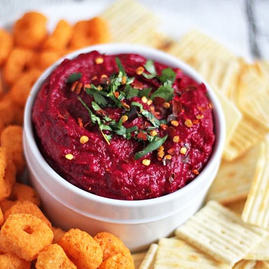 Beet & Bean Dip