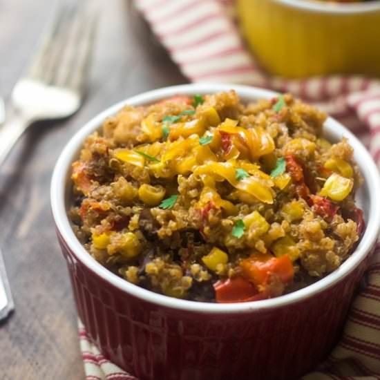 Mexican Crock Pot Quinoa