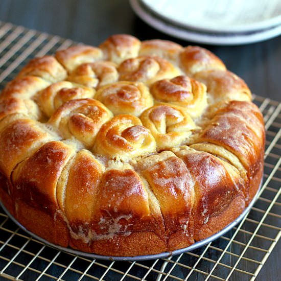 Honey Peanut Butter Rolls