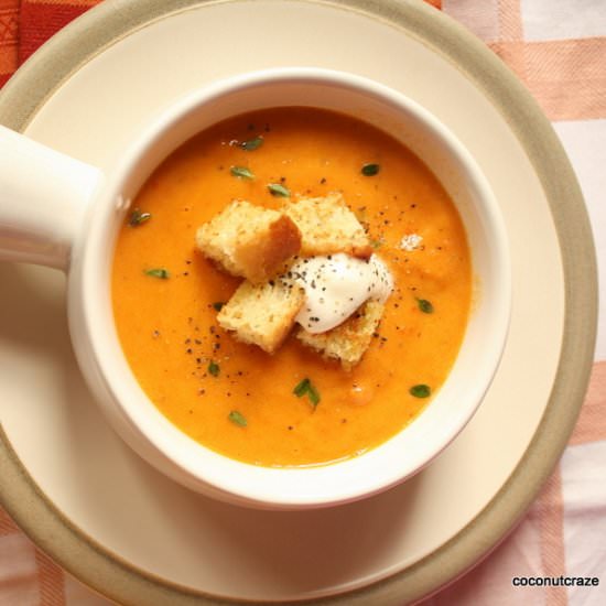 Creamy Red Pepper Soup
