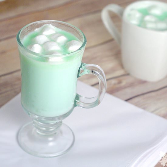 Mint White Hot Chocolate