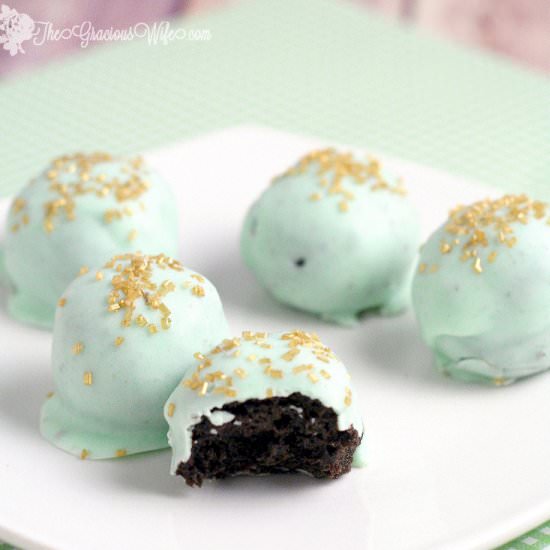 Mint Oreo Truffles