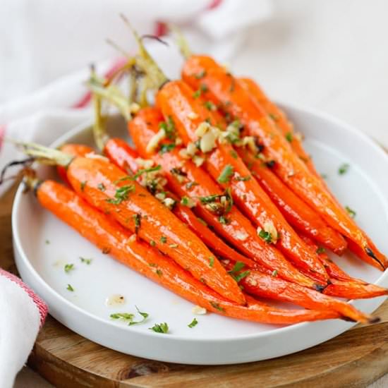 Honey Butter Roasted Carrots