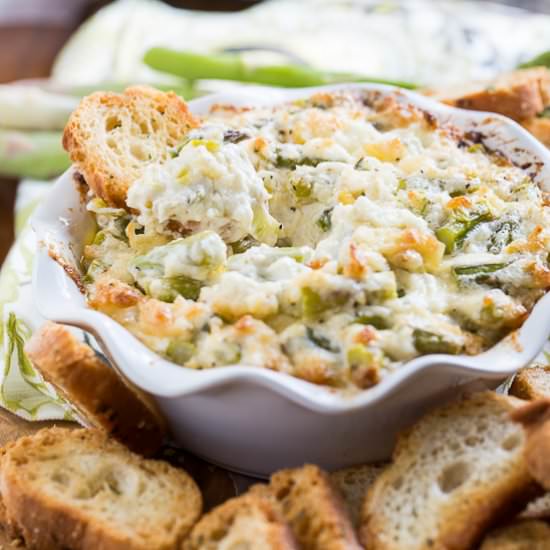 Asparagus-Leek Dip