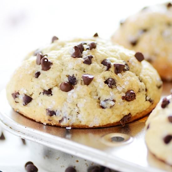 Bakery Style Chocolate Chip Muffins