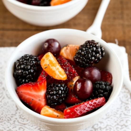 Honey Lime Fruit Salad