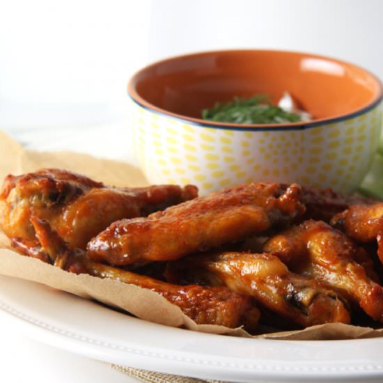 Baked Buffalo Wings