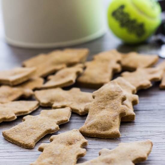 Peanut Butter Pumpkin Dog Treats