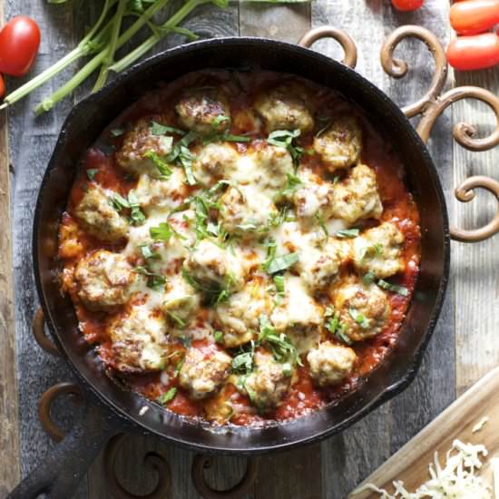 Havarti Smothered Meatballs