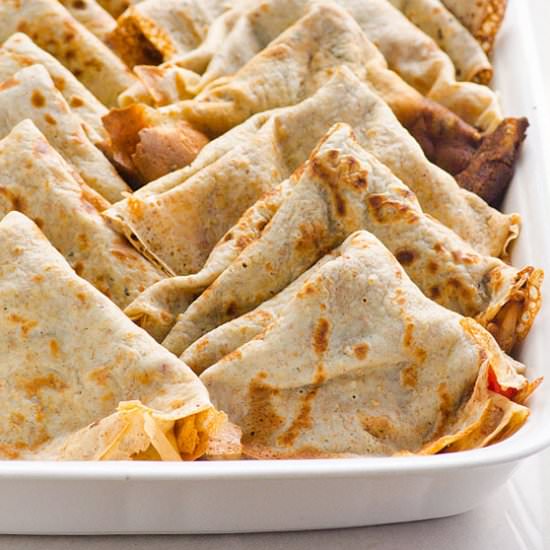 Clean Eating Sweet Stuffed Crepes