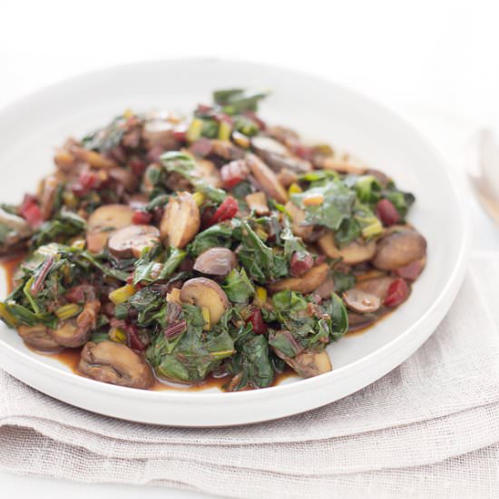 Sautéed Beet Greens