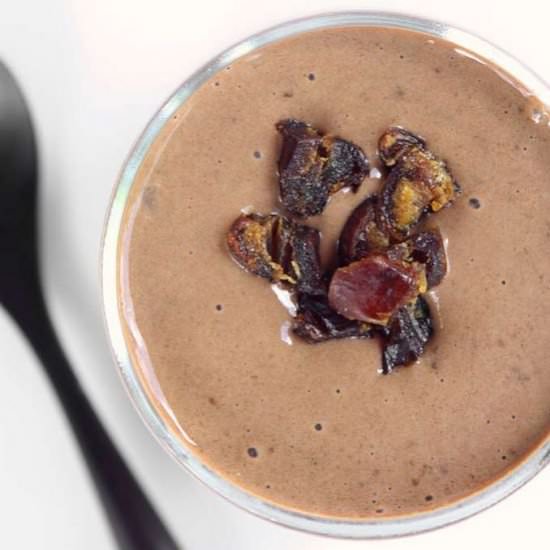 Banana Date Carob Smoothie