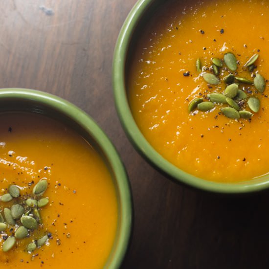 Sweet Potato Butternut Squash Soup