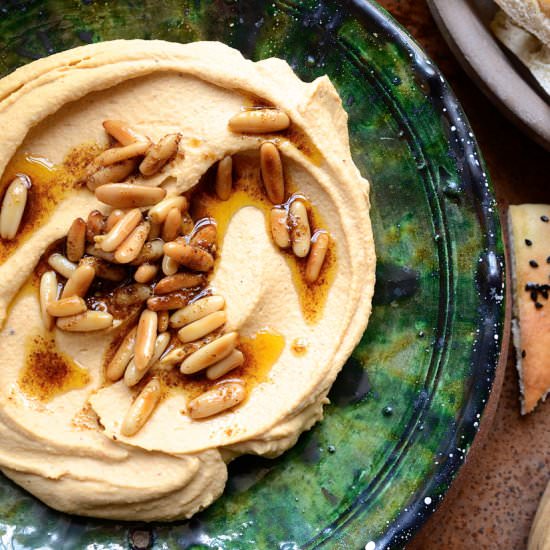 Ultra smooth hummus