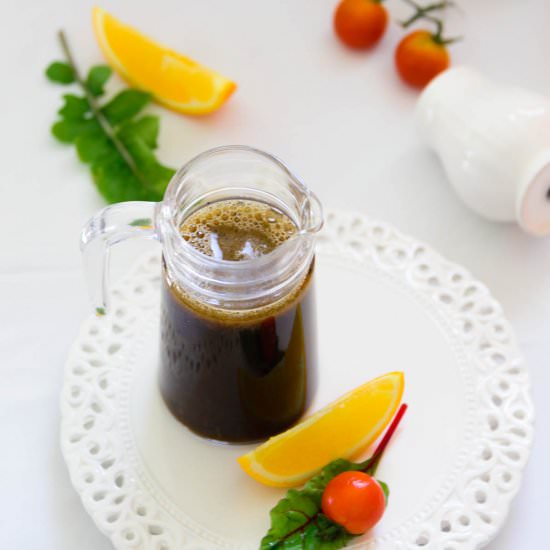 Asian Orange Ginger Salad Dressing