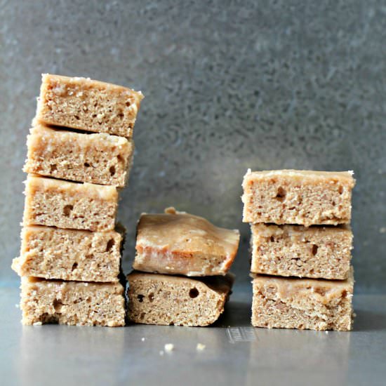 Maple Pecan Blondies