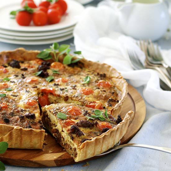 Italian Sausage Quiche