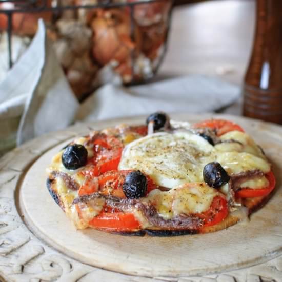 Chickpea pizza base (gf)