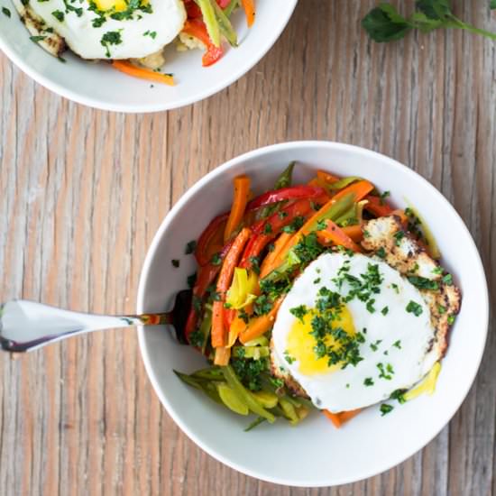 Garlic Butter Roasted Vegetables