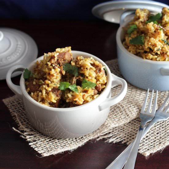 Lamb briyani