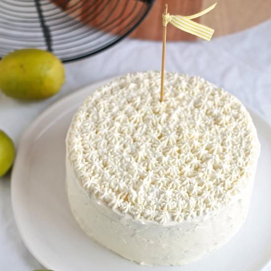 Lemon Curd Cake