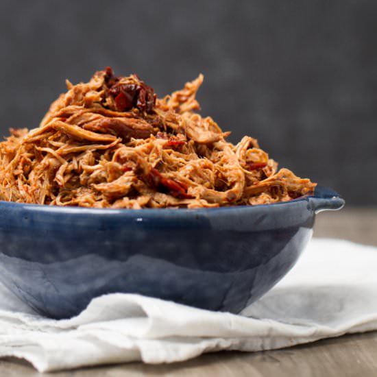 Crockpot Raspberry Chipotle Chicken