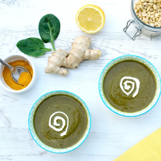 Spinach Soup [Vegan]