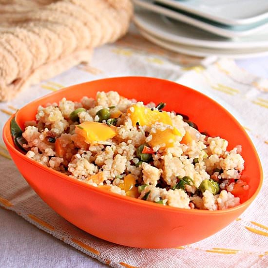 Millets And Vegetable Upma