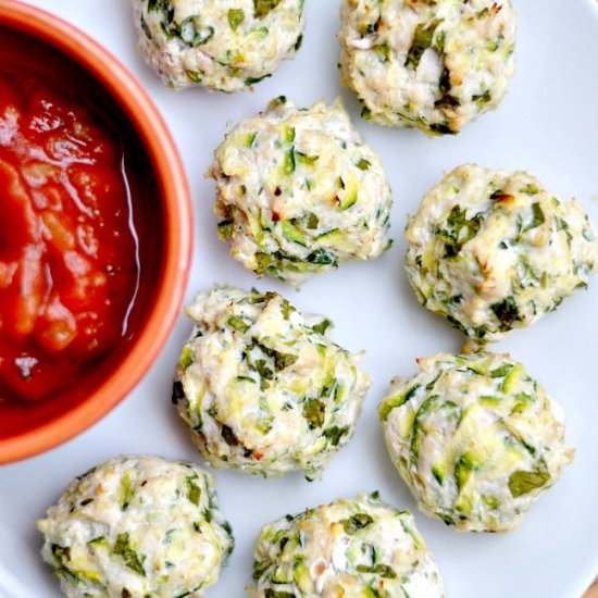 Turkey Zucchini Poppers