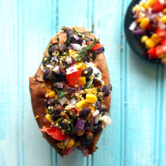 Loaded Sweet Potato