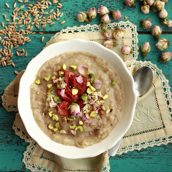 Sprouted Spelt Porridge (Vegan)