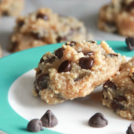 Flourless Chocolate Chip Cookies