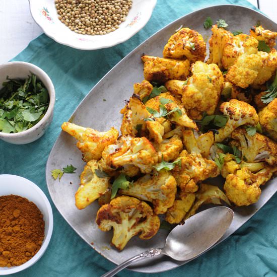 Curried Cauliflower