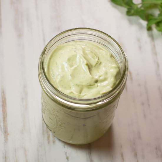 Avocado Lime Ranch Dressing