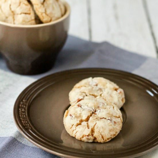 Double Cinnamon Crinkle Cookies