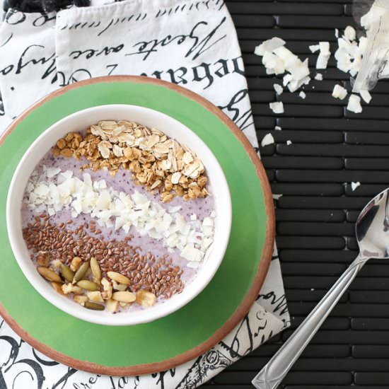 Blueberry Banana Smoothie Bowl