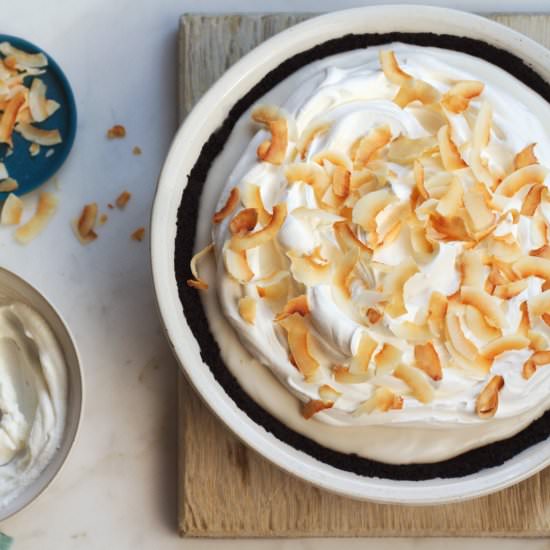 Chocolate Coconut Cream Pie