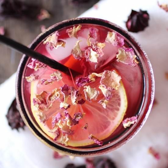 Hibiscus & Rose Ice Tea