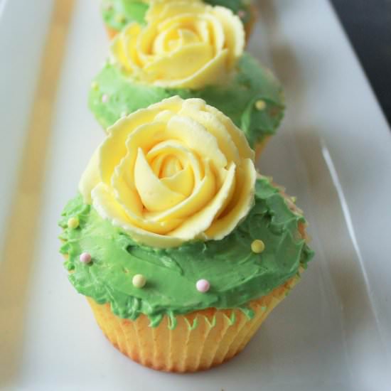Lemony Lemon Cupcakes