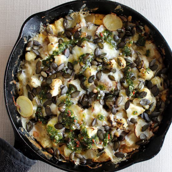 A Brunch Frittata with Chimichurri