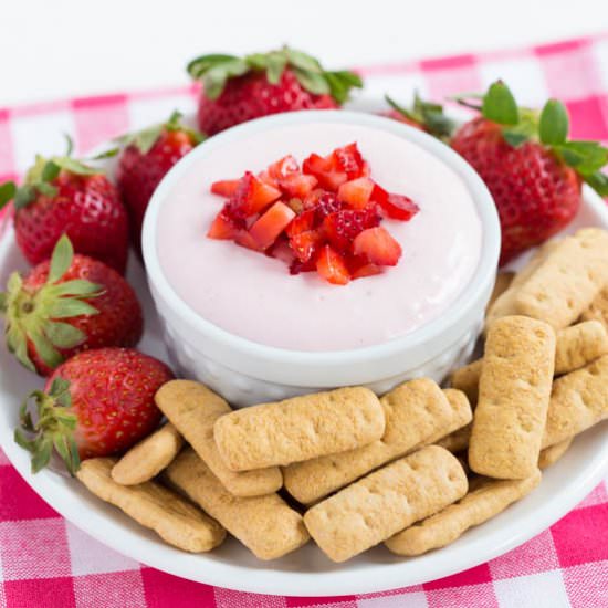 Strawberry Cheesecake Dip
