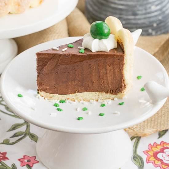 Irish Chocolate Mousse Cake