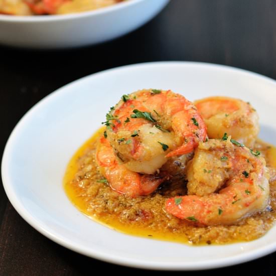 Cajun Garlic Butter Shrimp
