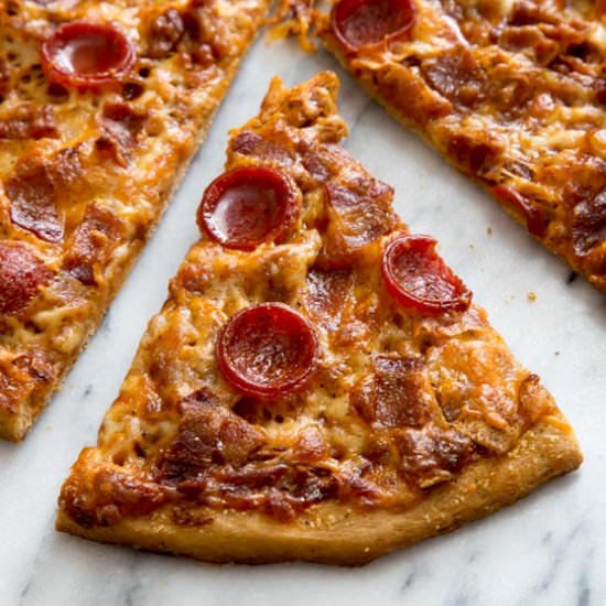 BBQ Chicken Enchilada Pizza