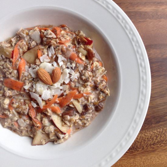 Carrot Cake Overnight Oats